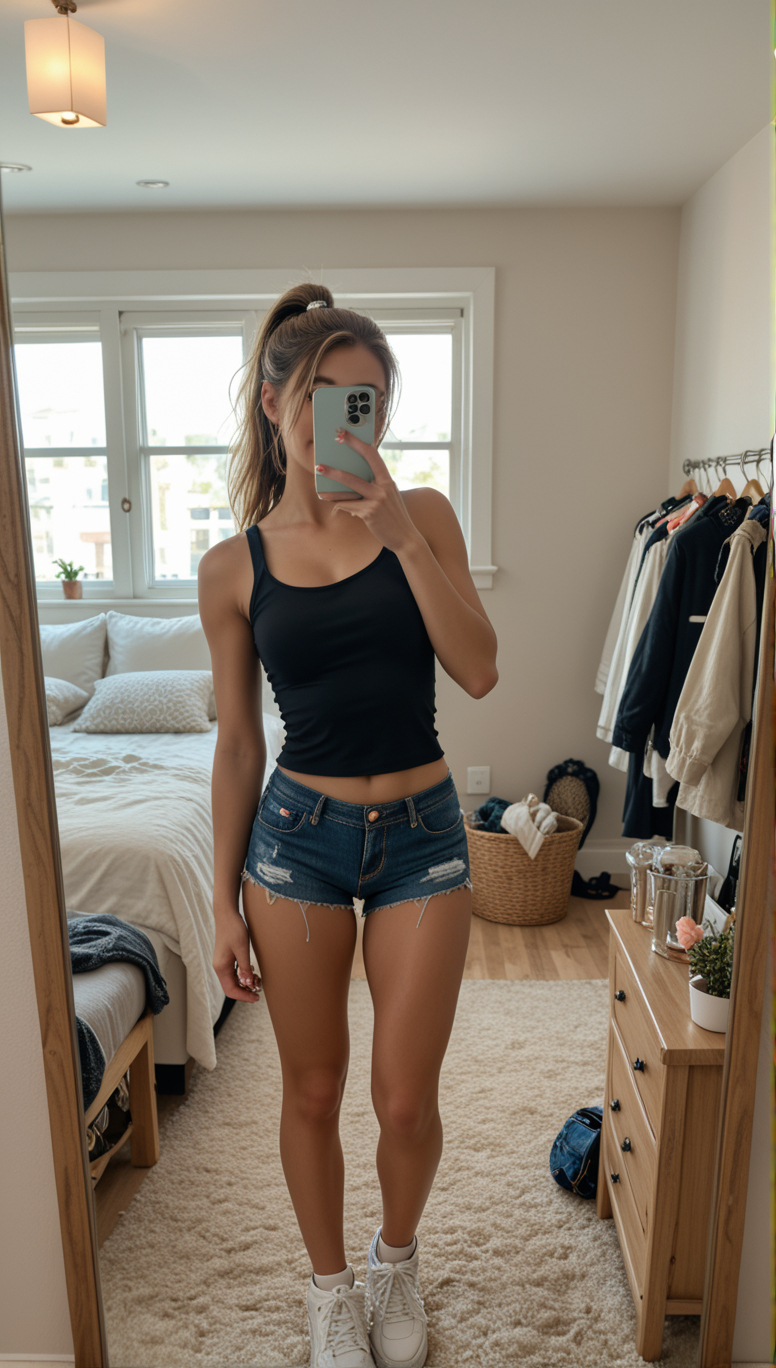 Ai summer outfit model